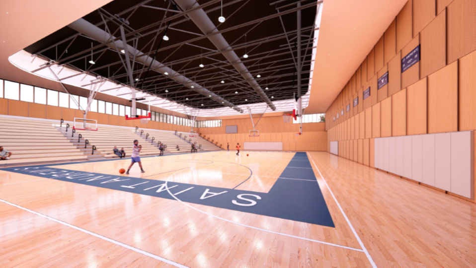 SAS Athletics Complex Competition Gym