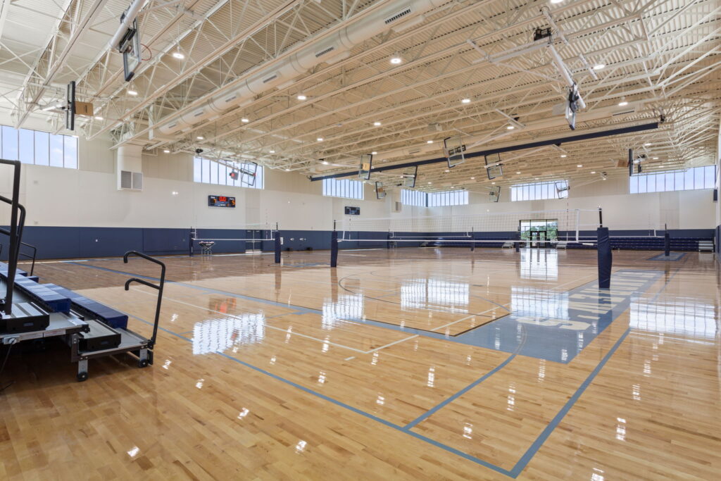 Practice Gym Bleachers- South (seats 200)