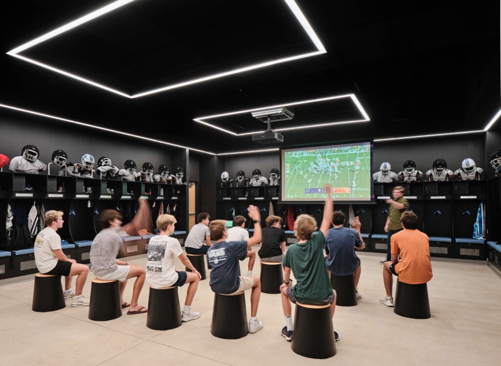 Boys’ Athletics Locker Room